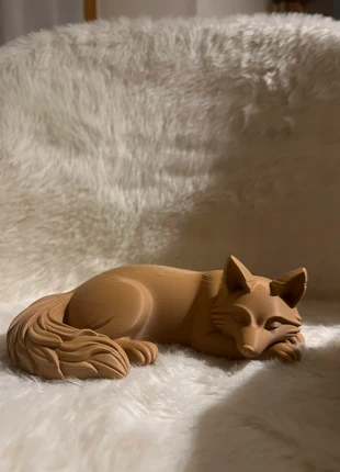 Renard sculpté, marque: Fait Main, état: Neuf sans étiquette, 15,00 €, 16,45 € Protection acheteurs incluse