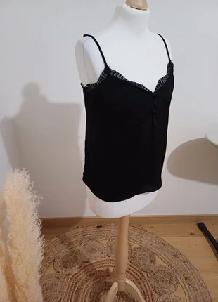 Débardeur noir satiné - Kiabi - T.XS (34), marke: Kiabi, zustand: Sehr gut, größe: XS / 34 / 6, 4,50 €, 5,43 € beinhaltet Vinted-Käuferschutz Pro