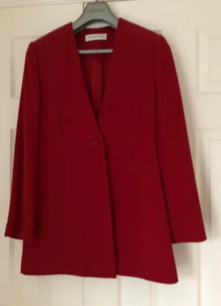 Jacques Vert red jacket, brand: Jacques Vert, condition: Very good, size: L / 12, £5.00, £5.95 includes Buyer Protection