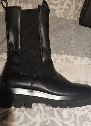 Botas negras 40, marca: Alta Moda, estado: Bueno, tamaño: 40, 9,00 €, 10,15 € Protección al comprador incluida