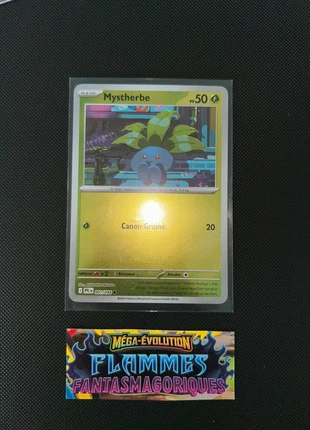 Carte Pokemon Mystherbe Reverse - ME02 PFL FR - 001/094, brand: Pokémon, condition: Very good, €1.00, €1.75 includes Buyer Protection