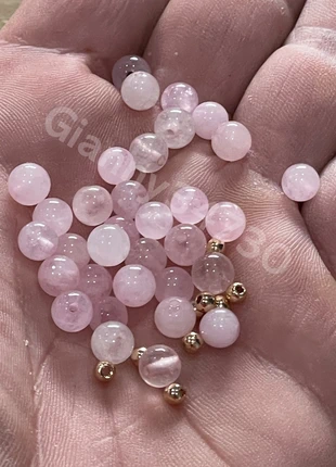 Lot de 33 pierres Quartz rose + intercalaires (12) + Fil élastique lithothérapie, marke: lithotherapie, zustand: Neu, 5,50 €, 6,48 € inklusive Vinted-Käuferschutz