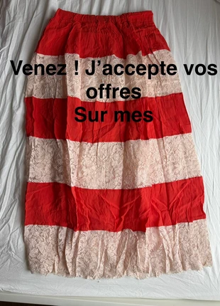 Maxi skirt, marque: Mango, état: Très bon état, taille: S / 36 / 8, 6,00 €, 7,00 € Protection acheteurs incluse