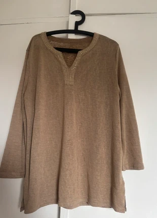 🌸pull / tunique à manches longuesbeige 44 🌸, zustand: Sehr gut, größe: XXL / 44 / 16, 4,00 €, 4,90 € inklusive Vinted-Käuferschutz