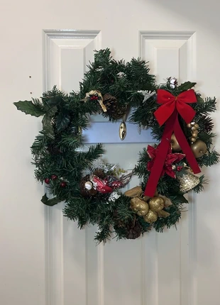 Christmas wreath decoration, condition: Very good, €12.00, €13.30 includes Buyer Protection