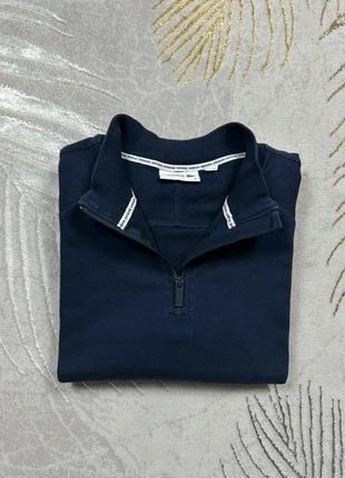 Pull 1/4 zip col roulé camionneur Lacoste bleu marine logo brodé bleu, marque: Lacoste, état: Très bon état, taille: M, 45,00 €, 47,95 € Protection acheteurs (Pro) incluse