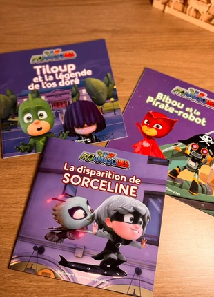 Lot de 3 livres Pyjamasques, état: Neuf avec étiquette, 5,99 €, 6,99 € Protection acheteurs incluse