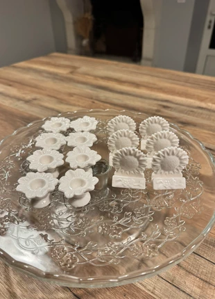 Lot AFIBEL en céramique – 6 porte-prénoms + 8 mini bougeoirs – très bon état, marque: Afibel, état: Neuf avec étiquette, 5,00 €, 5,95 € Protection acheteurs incluse