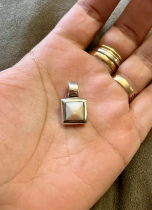 Pendentif en argent massif et nacre, marca: Argent, estado: Muito bom, €31.50, €33.78 inclui Proteção do Comprador Pro