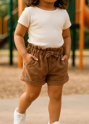 Short fille Vertbaudet 36 mois Marron, brand: Vertbaudet, condition: Very good, size: 3 years / 98 cm, €9.00, €10.15 includes Buyer Protection Pro