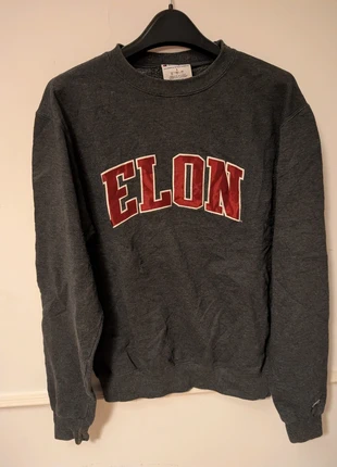 Champion Authentic Athleticwear Crewneck Sweatshirt - Elon University Logo - Grey - Men's Small, brand: Champion, condition: Very good, size: S, £9.99, £11.19 includes Buyer Protection