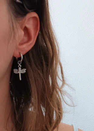 Zilveren stainless steel ringen met libelle bedel, merk: Bohemian, staat: Nieuw zonder prijskaartje, € 7,50, € 8,58 inclusief Kopersbescherming