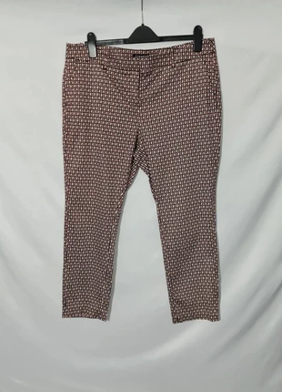 Pantalon imprimé géométrique Balsamik T.44 stretch moderne, brand: BALSAMIK, condition: Very good, size: XXL / 44 / 16, €2.00, €2.80 includes Buyer Protection Pro