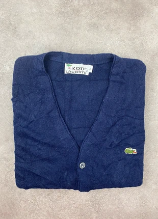 Pull gilet Cardigan Lacoste | Taille L Hommes | Bleu marine logo brodé, marque: Lacoste, état: Très bon état, taille: L, 30,00 €, 32,20 € Protection acheteurs incluse