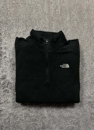 Polaire 1/4 zip the north face noir logo brodé argenté #307, marke: The North Face, zustand: Sehr gut, größe: M / 38 / 10, 28,00 €, 30,10 € inklusive Vinted-Käuferschutz