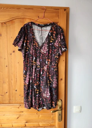 Combi short floral disturbia, brand: Disturbia, condition: Very good, size: XL / 42 / 14, €35.00, €37.45 includes Buyer Protection