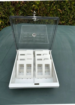 Boîte de rangement vintage pour disquettes 3.5’’ avec serrure – Disk Box, marque: Disk box, état: Neuf sans étiquette, 48,00 €, 51,10 € Protection acheteurs incluse