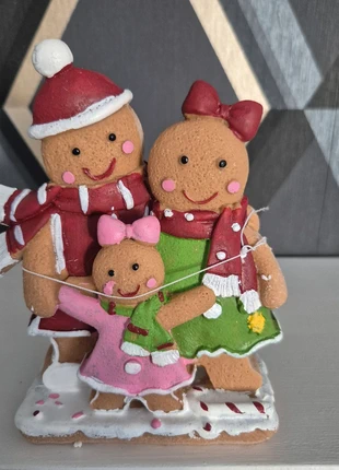 Gingerbread man family Christmas ornament, brand: no brand, condition: New with tags, £11.00, £12.25 includes Buyer Protection