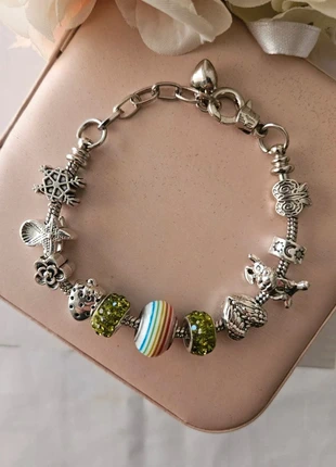 🌸 Bracciale charm beads perles ciondoli nuovo #armband #bracelet #pulsera 🌸, marque: COQUETTE, état: Neuf sans étiquette, 12,00 €, 13,30 € Protection acheteurs incluse