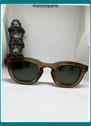 Lunettes de soleil style Moscot - transparente verres noir, marca: Moscot, estado: Muito bom, €13.50, €14.88 inclui Proteção do Comprador