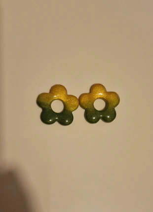 Pampille 1cm dégradé vert, gold, marque: FIMO, état: Très bon état, 3,00 €, 3,85 € Protection acheteurs incluse