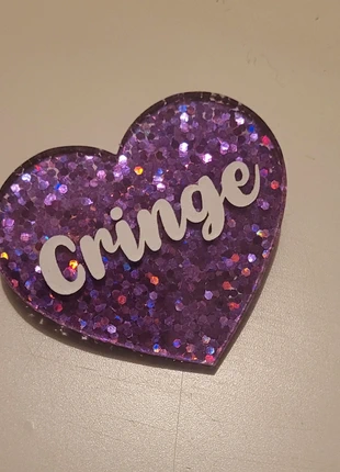 Broche Cringe - Laura Coupeau, brand: Laura Coupeau, condition: New with tags, €18.00, €19.60 includes Buyer Protection