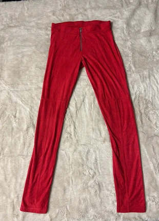Legging Femme – Rouge – Taille S – Vintage Années 2000 – H&M – Tirette devant, marque: H&M, état: Très bon état, taille: S / 36 / 8, 3,00 €, 3,85 € Protection acheteurs incluse