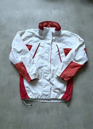 Veste Columbia vintage blanche & rouge / imperméable / Taille S femme, marke: Columbia, zustand: Gut, größe: L / 40 / 12, 19,00 €, 20,65 € inklusive Vinted-Käuferschutz