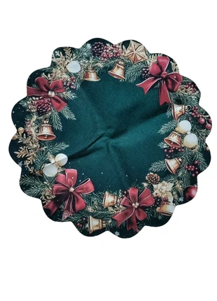 🌈 Lot de 8 set de table en tissus noël 38 cm🌈, marque: Fashion, état: Très bon état, 12,00 €, 13,30 € Protection acheteurs incluse