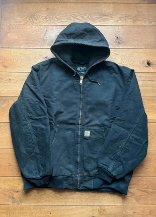 Carhartt jacket J140 BLK workwear quilted doublée noir vintage - Taille XL, brand: Carhartt, condizioni: Ottime, taglia: XL, €110.00, €116.20 include la Protezione acquisti