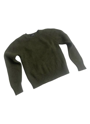 Pull d’hiver APC 100% Laine Couleur Kaki - Taille XS, brand: A.P.C., condition: Very good, size: XS / 34 / 6, €60.00, €63.70 includes Buyer Protection Pro