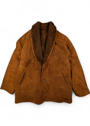 Vintage Original True Shearling Montone Jacket made in Italy - Brown L, marca: Shearling, estado: Muito bom, tamanho: L, €80.00, €84.70 inclui Proteção do Comprador Pro