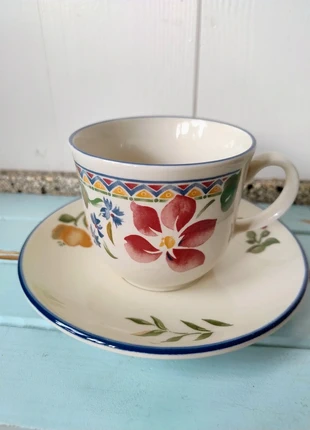 Prachtig! Grote kop en schotel Staffordshire Calypso, marque: Staffordshire, état: Très bon état, 6,95 €, 8,00 € Protection acheteurs (Pro) incluse