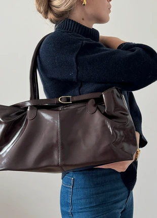 Sac à main femme tendance marron taupe bordeaux épaule simili cuir très bon état, brand: Tendance, condition: Very good, €22.00, €23.80 includes Buyer Protection