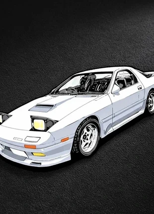 Tapis Mazda RX-7 FC – Style JDM Unique, brand: HomeSweetHome, condizioni: Ottime, €32.00, €34.30 include la Protezione acquisti