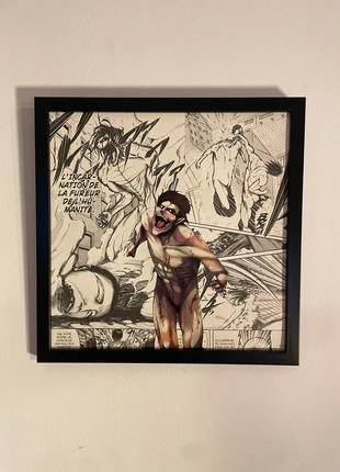 Cadre l’attaque des titans / Shingeki No Kyojin, marca: Attack On Titan, estado: Muy bueno, 8,00 €, 9,10 € Protección al comprador Pro incluida