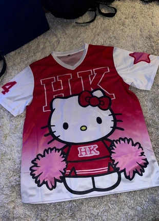 Maillot rouge  blanc Hello Kitty baseball – Taille XL, brand: Hello Kitty, condition: Very good, size: XL / 42 / 14, €10.60, €11.83 includes Buyer Protection Pro