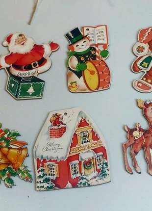 Lot de 6 décorations sapin, état: Très bon état, 3,50 €, 4,38 € Protection acheteurs incluse