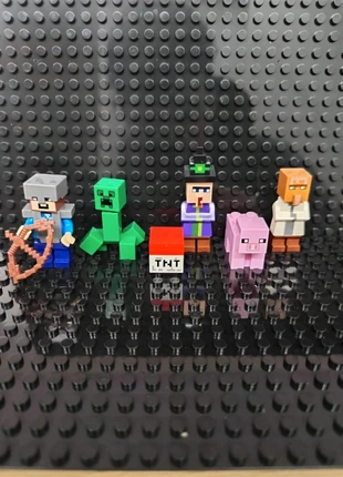 Lot mini figurines compatible lego minecraft, marca: LEGO, estado: Novo com etiquetas, tamanho: Prematuro, até 44 cm, €8.50, €9.63 inclui Proteção do Comprador