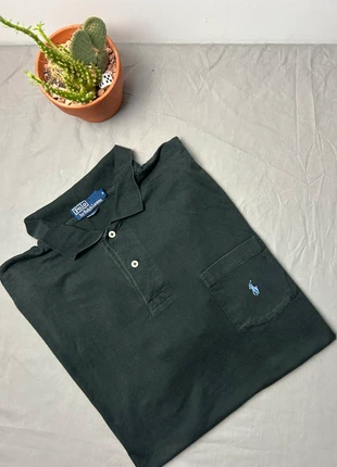Polo Ralph Lauren Noir Logo Bleu XL, marque: Ralph Lauren, état: Bon état, taille: XL, 12,00 €, 13,30 € Protection acheteurs incluse