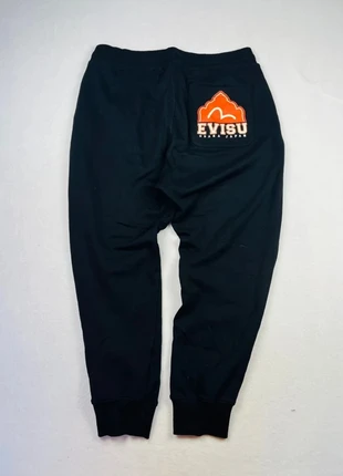 Pantalon Evisu Coton Noir Patch Osaka Y2K - L/FR44, marca: Evisu, estado: Muy bueno, tamaño: L, 74,90 €, 79,35 € Protección al comprador Pro incluida