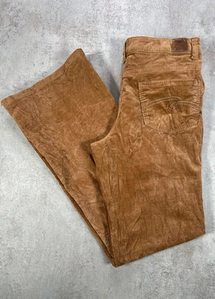 Pantalon Vintage En Velours Côtelé / Corduroy Justice brun clair ample taille 16, marca: Vintage Dressing, estado: Muito bom, tamanho: M / 38 / 10, €10.00, €11.20 inclui Proteção do Comprador Pro