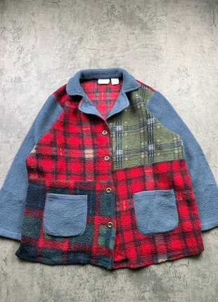 Vintage Crazy Color Fleece Jacket Animal – Rare 70s 80s 90s Oversize – Streetwear – L Size, marque: Vintage Dressing, état: Très bon état, taille: L / 40 / 12, 35,00 €, 37,45 € Protection acheteurs (Pro) incluse