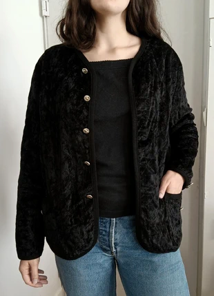 Veste velours matelassée vintage 80s courte boxy Berger du nord, marque: Vintage, état: Très bon état, taille: L / 40 / 12, 35,00 €, 37,45 € Protection acheteurs incluse
