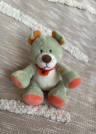 Peluche doudou 14cm nattou ours kaki rouge empreinte très bon état, brand: Nattou, condition: Very good, size: One size, €25.00, €26.95 includes Buyer Protection Pro