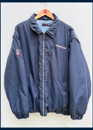 🧥 Vintage Reebok Athletic Dept 90s Jacket Coat Full Zip Navy Blue Mens XL See Info, brand: Reebok, condition: Satisfactory, size: XL, £16.75, £18.29 includes Buyer Protection Pro