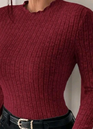 Joli Col montant en maille côtelée neuf, marque: Shein, état: Neuf avec étiquette, taille: L / 40 / 12, 6,99 €, 8,04 € Protection acheteurs incluse