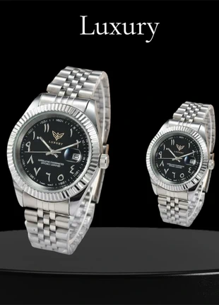 Montres luxury acier inoxydable, marque: Luxury, état: Neuf avec étiquette, taille: Taille unique, 15,00 €, 16,45 € Protection acheteurs incluse