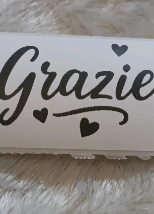 Set di 150 adesivi “Grazie” 60×30 mm, marque: sansnom., état: Neuf sans étiquette, 6,00 €, 7,00 € Protection acheteurs (Pro) incluse