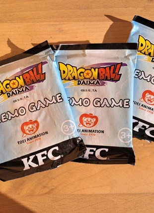 Memo Game Dragon Ball DAIMA - Edizione Limitata KFC - 3 Buste Sigillate, marque: Dragon Ball, état: Neuf avec étiquette, 4,00 €, 4,90 € Protection acheteurs incluse
